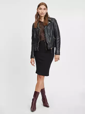 GIPSY BY MAURITIUS | Lederjacke GWHAZIL LRACV | 
